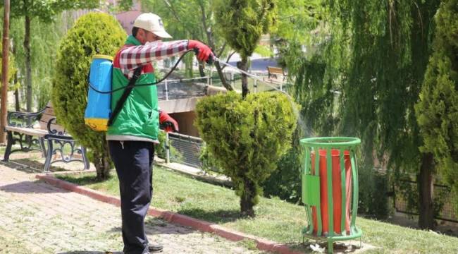 Karaköprüde haşere ile mücadele ediliyor Gündem Şanlıurfa 63 Haber